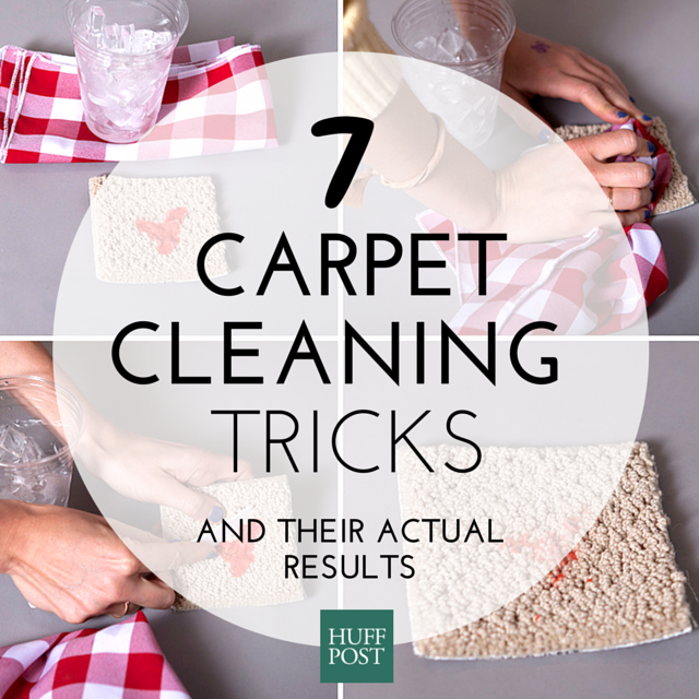 We Tried 7 DIY Carpet-Cleaning Tricks. Here's What Worked. – Huffington Post